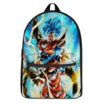 Dragon Ball Legends Son Goku Super Saiyan Blue Canvas Backpack