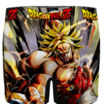 Dragon Ball Legends Super Saiyan Broly Red Costume Men's Brief