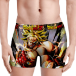 Dragon Ball Legends Super Saiyan Broly Red Costume Men's Brief