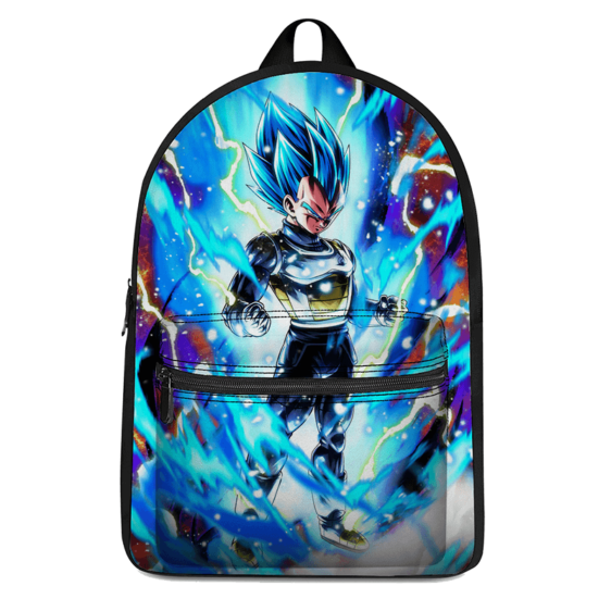 Dragon Ball Legends Vegeta SSGSS Awesome Blue Aura Backpack