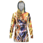 Dragon Ball Legends Vegito Charging Up Dope Hoodie Dress