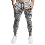 Dragon Ball Logo Japanese Clouds Pattern Elegant Joggers