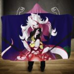 Dragon Ball Majin Android 21 Charging Attack Hooded Blanket