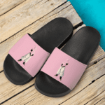 Dragon Ball Majin Buu Minimalist Style Art Pink Slide Slippers