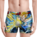 Dragon Ball Majin Vegeta Galick Gun Cool Men's Boxer Brief