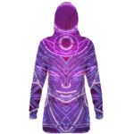 Dragon Ball Neon Frieza Trippy All Over Print Dope Hoodie Dress