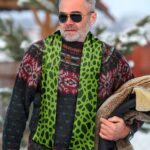 Dragon Ball Perfect Cell Cosplay Pattern Wool Scarf