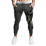 Dragon Ball Perfect Cell Print Gray Awesome Dope Joggers