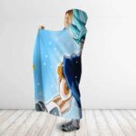 Dragon Ball Radiant Super Saiyan God Vegito Hooded Blanket