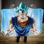 Dragon Ball Radiant Super Saiyan God Vegito Hooded Blanket