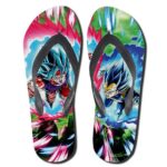 Dragon Ball SSGSS Son Goku And Vegeta Attack Flip Flops