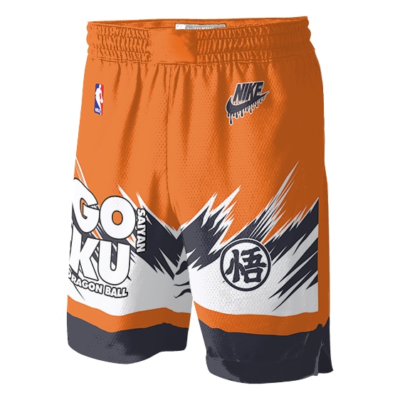 Dragon Ball Saiyan Goku NBA Nike Basketball Shorts