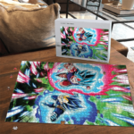 Dragon Ball Son Goku And Vegeta Attack Mode SSGSS Puzzle