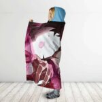 Dragon Ball Son Goku Defeats Turles Awesome Hooded Blanket