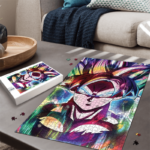 Dragon Ball Son Goku Explosive Rainbow Colors Fantastic Puzzle