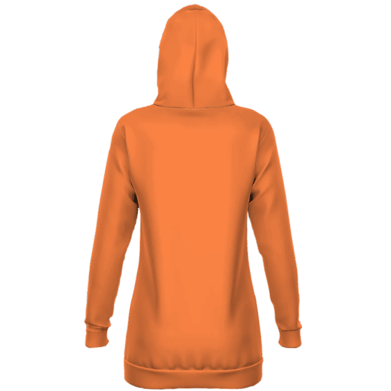 Dragon Ball Son Goku Flying Nimbus Orange Hoodie Dress