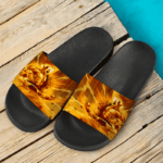 Dragon Ball Son Goku SSJ2 Majestic Artwork Slide Slippers