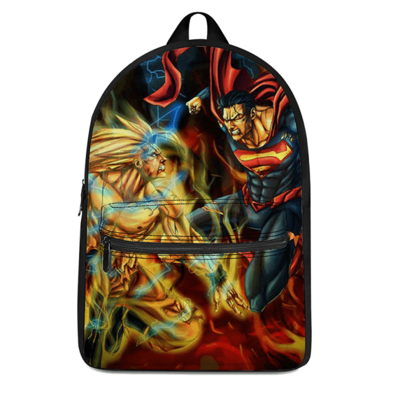 Dragon Ball Son Goku Versus Superman Fantastic Backpack