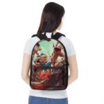 Dragon Ball Son Goku Versus Vegeta Saiyan Battle Dope Backpack