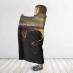Dragon Ball Super Black Goku Basking In Ruin Hooded Blanket