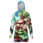 Dragon Ball Broly And Vegito Dope All Over Print Hoodie Dress