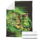 Dragon Ball Super Broly Green Ball Of Energy Blanket