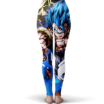 Dragon Ball Super Broly Movie Gogeta Blue Cool Leggings