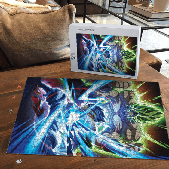 Dragon Ball Super Broly Versus Gogeta SSGSS Dope Portrait Puzzle