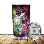 Dragon Ball Super Cool Chibi Zamasu and Goku Black Tumbler