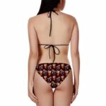 Dragon Ball Super Duo Vegeta And Goku Maroon Bikini Swimsuit