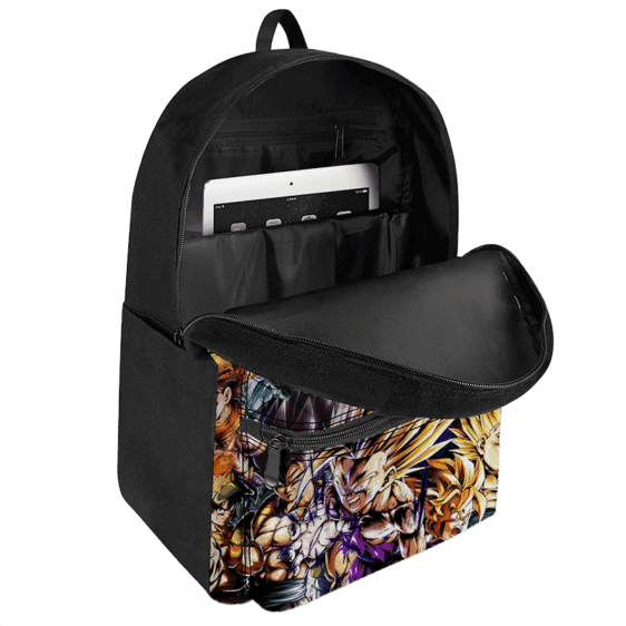 Dragon Ball Super Family Of Characters Fantastic Canvas Backpack