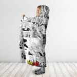 Dragon Ball Super Glimpse In The Life Of Vegeta Hooded Blanket