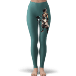 Dragon Ball Super Gogeta Base Form Dark Teal Yoga Pants