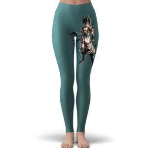 Dragon Ball Super Gogeta Base Form Dark Teal Yoga Pants