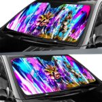 Dragon Ball Super Gogeta Blue Vs Broly Car Sun Shield