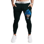 Dragon Ball Super Gogeta Saiyan Blue Chibi Cute Joggers