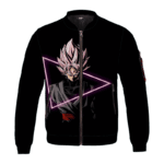 Dragon Ball Super Goku Black Super Saiyan Rose Bomber Jacket