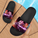Dragon Ball Super Goku Black Super Saiyan Rose Energizing Slide Slippers