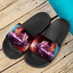 Dragon Ball Super Goku Black Super Saiyan Rose Energizing Slide Slippers