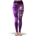 Dragon Ball Super Goku Krillin Frieza Purple Camo Leggings