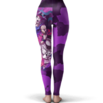 Dragon Ball Super Goku Krillin Frieza Purple Camo Leggings