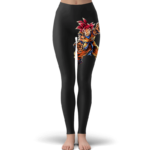 Dragon Ball Super Goku SSG Red Black Awesome Leggings