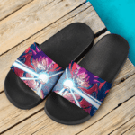 Dragon Ball Super Goku Saiyan God Kamehameha Cool Slide Sandals