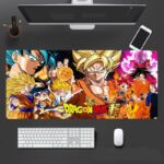 Dragon Ball Super Goku's Different Saiyan Forms Mouse Pad