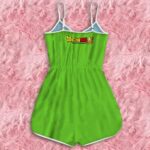 Dragon Ball Super It's Your Girl Caulifla Green Romper