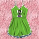 Dragon Ball Super It's Your Girl Caulifla Green Romper