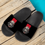 Dragon Ball Super Jiren The Gray Samurai Themed Black Slide Sandals