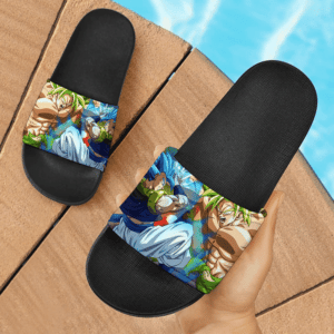 Dragon Ball Super Legendary Broly Vs Gogeta SSGSS Slide Footwear