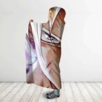 Dragon Ball Super Piercing Gaze Ultra Instinct Hooded Blanket