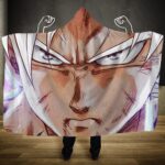 Dragon Ball Super Piercing Gaze Ultra Instinct Hooded Blanket